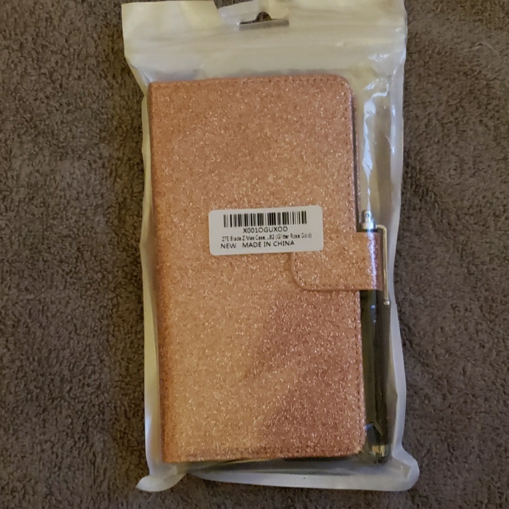 ZTE BLAZE Z MAX Glitter Rose Gold